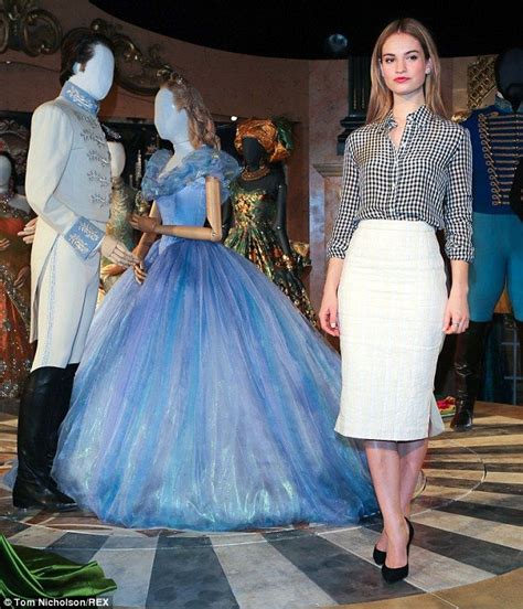 Chic Lily James Reunites With Her Controversial Cinderella