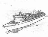 Titanic Britannic Ausmalbilder Ausmalbild Kleurplaat Britanic Liner Rms sketch template