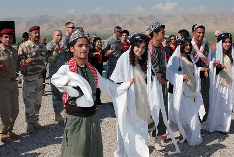 newroz celebrations  northern iraq kurdish men  women flickr