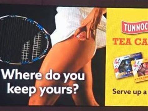 tunnocks offensive tennis advertisement banned express star