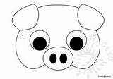 Mask Pig Children Template Coloring Molde Mascara Animales Carnival Masks Para Kids Mascaras Porquinho Animals Coloringpage Eu Cerdo Colorear Antifaz sketch template