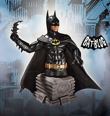 bat blog batman toys  collectibles brand  michael keaton  batman  bust