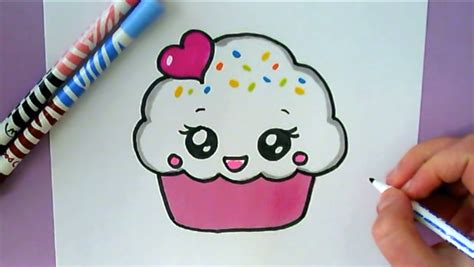 Pin By Elodie On My Photoshop Cute Cupcake Drawing Cute