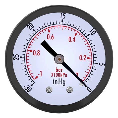 pcs mini dial pressure gauge manometer air compressor vacuum pressure meter pressure tester