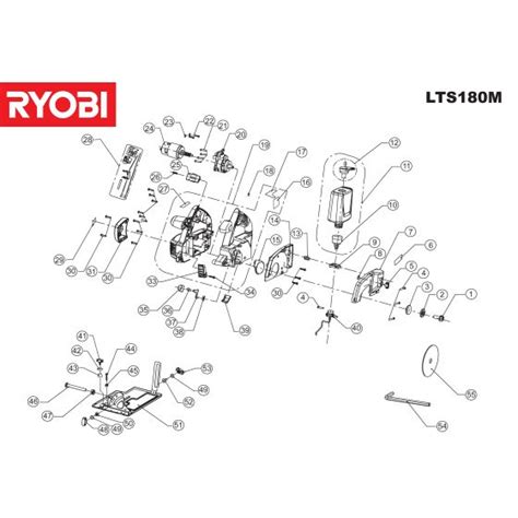 Buy A Ryobi Lts180m Nut 1 5131019734 Spare Part And Fix Your Ryobi