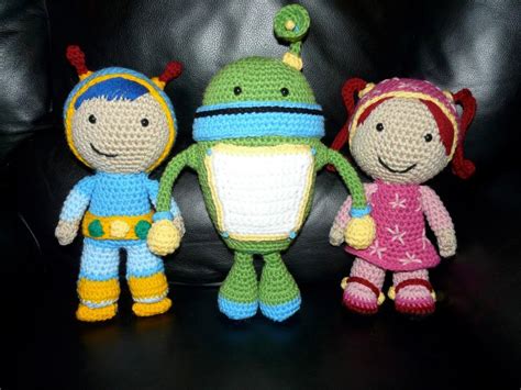 pattern  crochet team umizoomi inspired dolls  pack