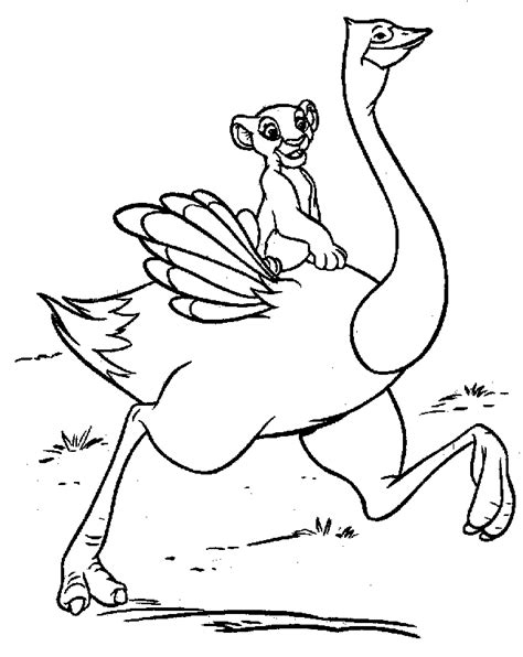 coloring page  lion king coloring pages