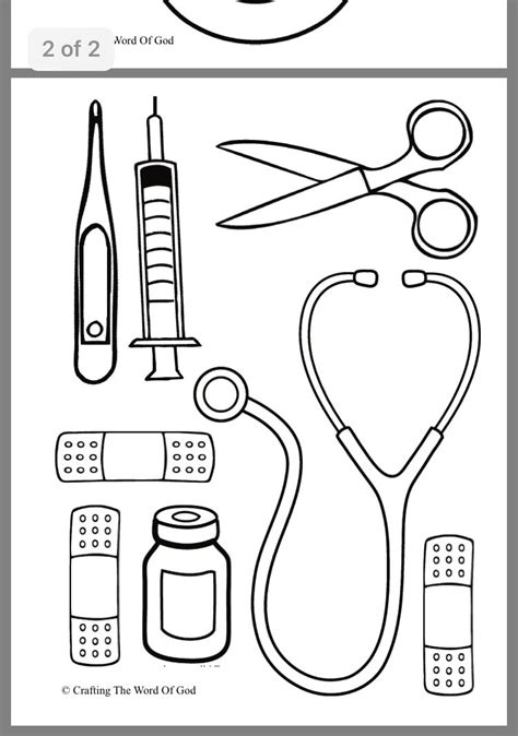 doctor tools printables