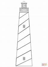 Lighthouse Leuchtturm Ausmalen Vuurtorens Faro Ausmalbild Kleurplaat Colorear Vuurtoren sketch template
