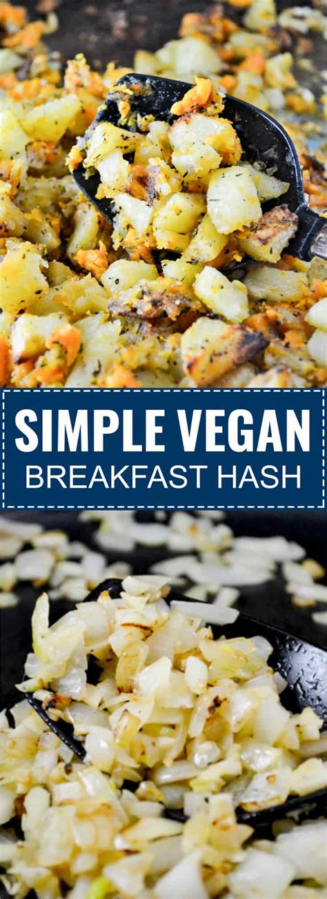 vegan breakfast hash recipe build  bite