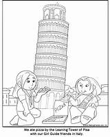Italy Coloring Pages Kids Print Color sketch template