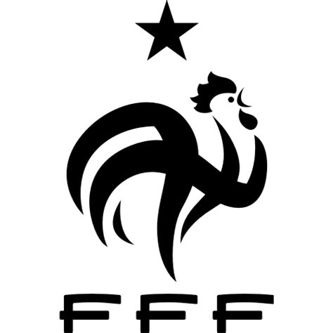 image france national football team logo euro  monochromepng