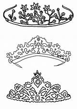 Coloring Crown Princess Tiara Royal Drawing Type King Queen Printable Crowns Jewels Getdrawings Netart Disney Da Popular sketch template