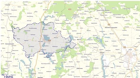 geoportal znin sprawdz informacje  gminie na mapie