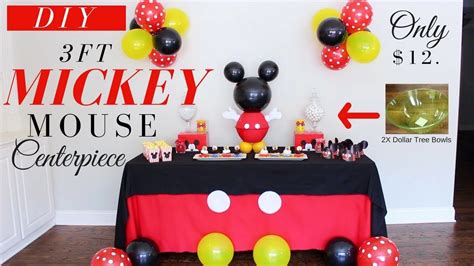ft mickey mouse party centerpiece