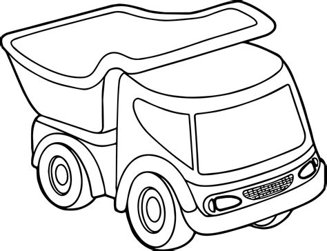 toy truck coloring pages  getdrawings