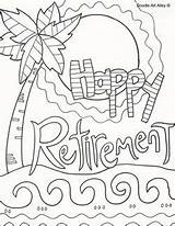 Retirement sketch template