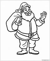 Santa Presents Coloring Pages Christmas Online Color Coloringpagesonly sketch template