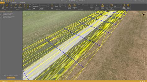 virtual surveyor  handles   drone data