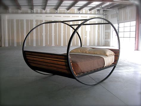 Hmmmm Mood Rocking Bed Upcycled Furniture Industrial Furniture Cool