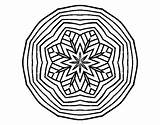 Mandala Overhead Coloring Coloringcrew sketch template