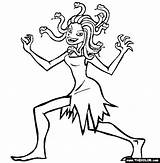 Medusa Coloring Greek Pages Mythology Online Designlooter 3kb 565px Drawings sketch template
