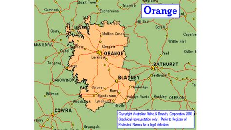 orange map