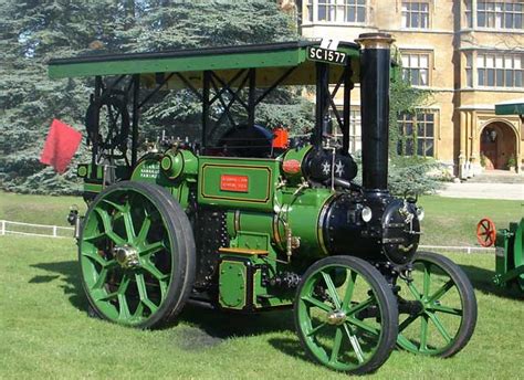 edinburgh corporation aveling barford steam tractor