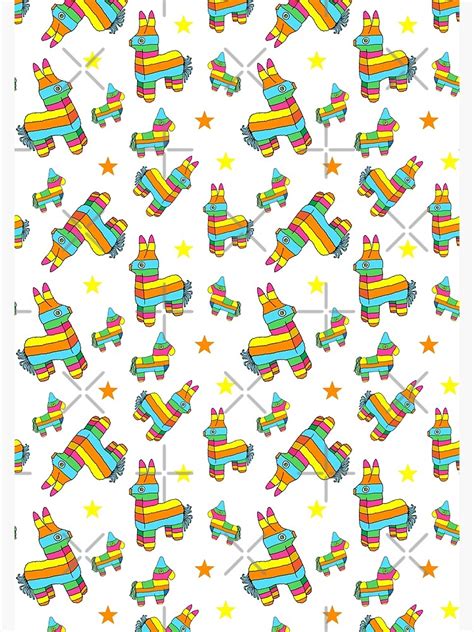 pinata donkey mexican fiesta pattern canvas print  sale