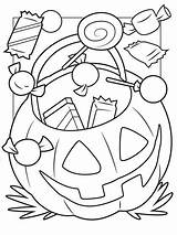 Halloween Coloring Candy Bucket Pages Printable Pumpkin Crayola Sheets Scarecrow Cut Choose Board Craft Fall Paste Sheet Kids sketch template