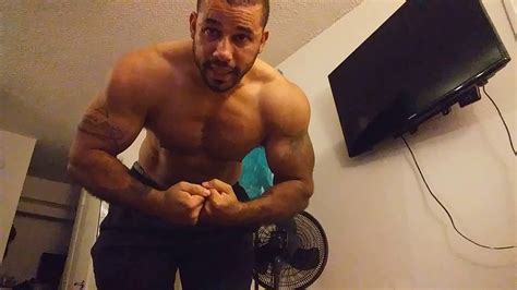 muscle god samson flexing vlog bodybuilding update youtube