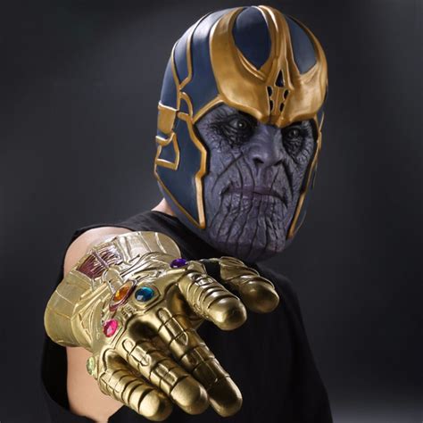 [free Delivery] Marvel Avengers Infinity War Thanos Latex