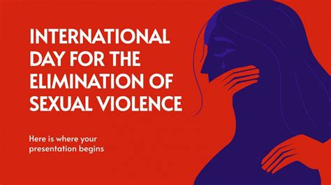 international day for the elimination of sexual violence