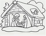 Nativity Disegni Colorare Presepe Sauvage27 sketch template
