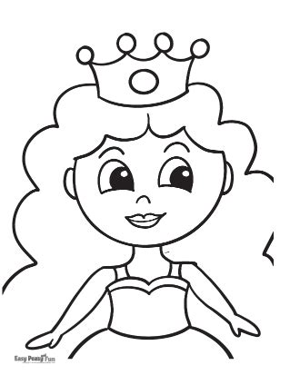 princess coloring pages  printables easy peasy  fun