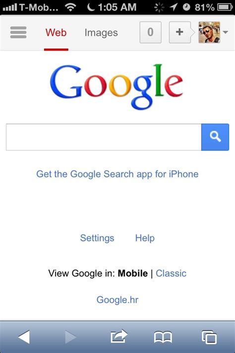 google redesigns mobile site    navigation bar  pretty dope