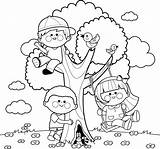 Coloring Tree Contest Playing Children Book Climbing Newsletter Vector Pages Prize Clipart Estate Real Clip Illustration Drawing Template sketch template