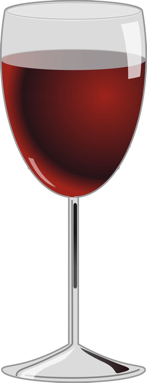 Public Domain Clip Art Image Glass Of Red Wine Id