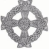 Celtic Cross Mandala Pages Coloring Line Drawing Quilt Border Clipart Cliparts Patterns Tattoo Knot Knots Printable Color History Adults Designs sketch template