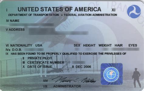wording  outline  wright flyer  faa pilot license aviation stack exchange