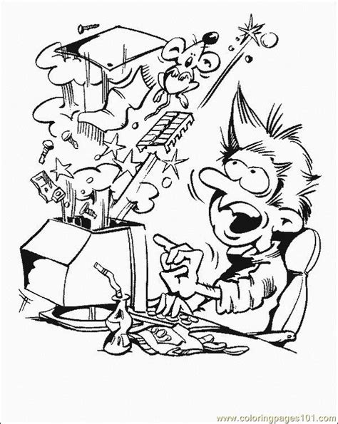 coloring pages kleurplaat computer  technology computer