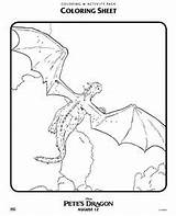 Dragon Pete Disney Coloring Pages Printables Featuring sketch template