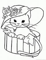 Cat Coloring Pages Print sketch template