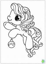 Coloring Dinokids Pony Little Close sketch template