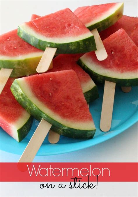 watermelon   stick  simple