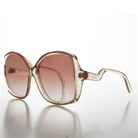 oversized 1970s bug eye jackie o style women s vintage sunglasses