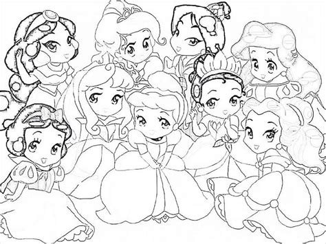 baby disney princess coloring pages coloring pictures