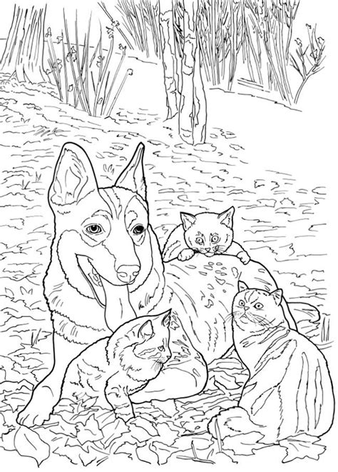 cats  dogs coloring pages dog coloring book dog coloring page