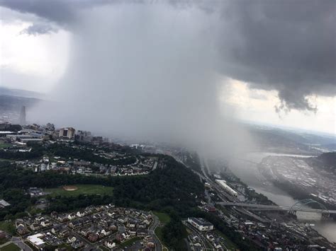talk  incredible microburst hits downtown pittsburgh pictures