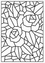 Mosaico Mosaicos Fundamental Flor Ensino Aula Visuais Maxdicas Arara Sala Excelentes Geometrico Pintar Jornal Ponto Dicas Todaatual Criança Adultos Pequi sketch template